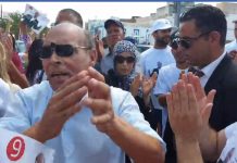 المرزوقي يرقص على انغام الثورة التونسية