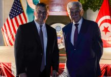 مرجان يؤكد من السفارة الأمريكية ثقته في دعم واشنطن لتونس