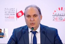 بفون: 6,85 بالمائة نسبة المشاركة في الاقتراع الى حدود الساعة 11 صباحا رئيس الهيئة العليا المستقلة للانتخابات نبيل بافون