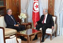 مستجدات الوضع العام الأمني والعسكري بالبلاد محور لقاء رئيس الجمهورية بوزير الدفاع