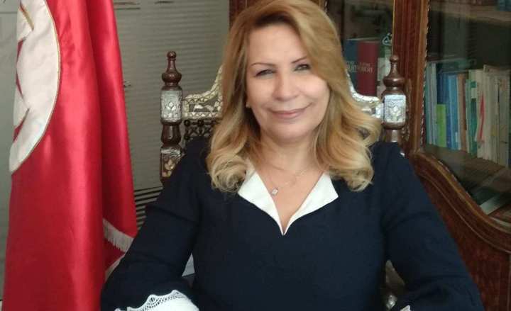 آمنة منصور القروي رئيسة حزب أمل تونس