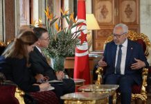 الغنوشي يُبلغ واشنطن غضب التونسيين من ”صفقة القرن”