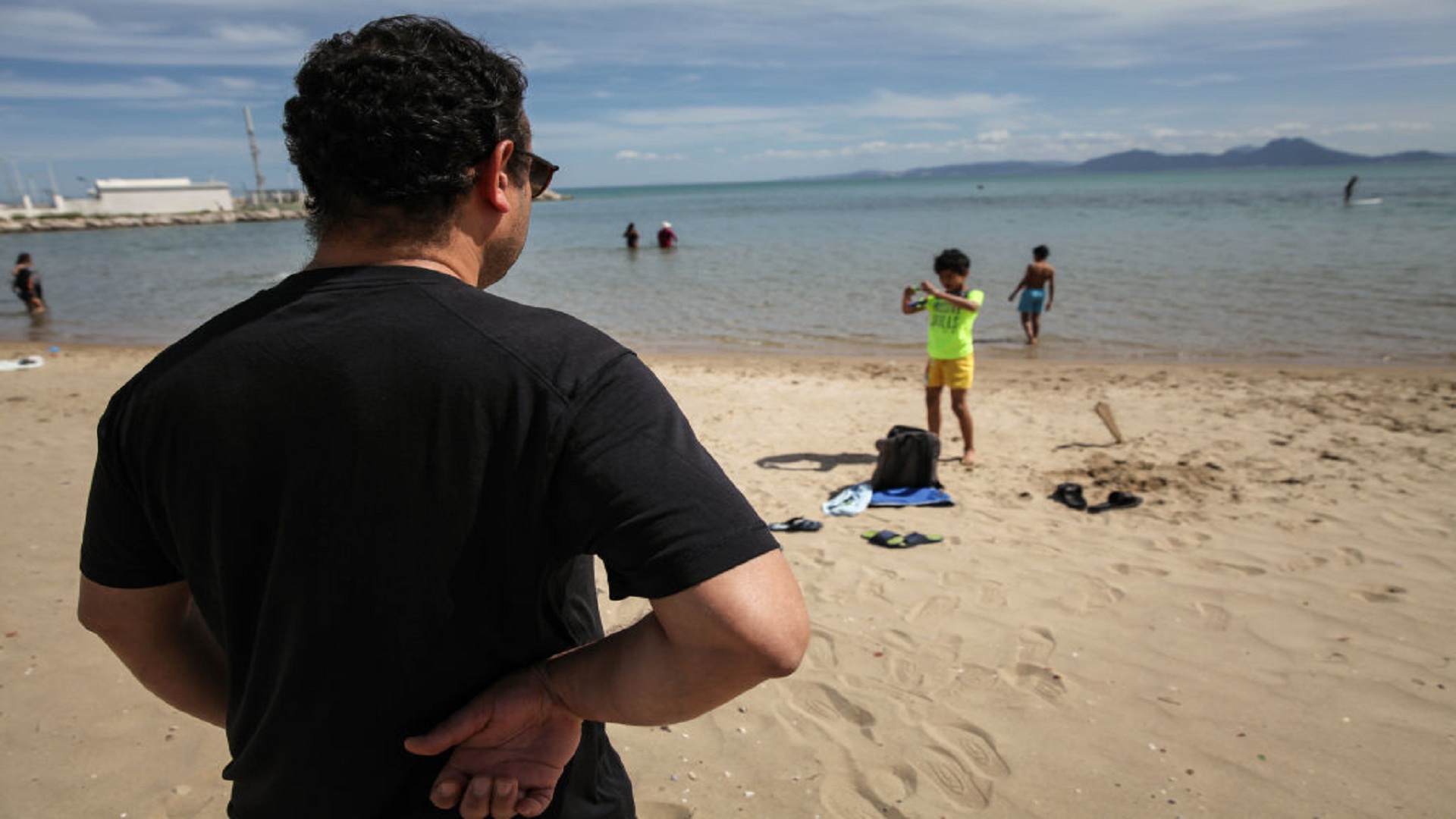 Tunisia - Tunisians At The Beach During General Lockdown