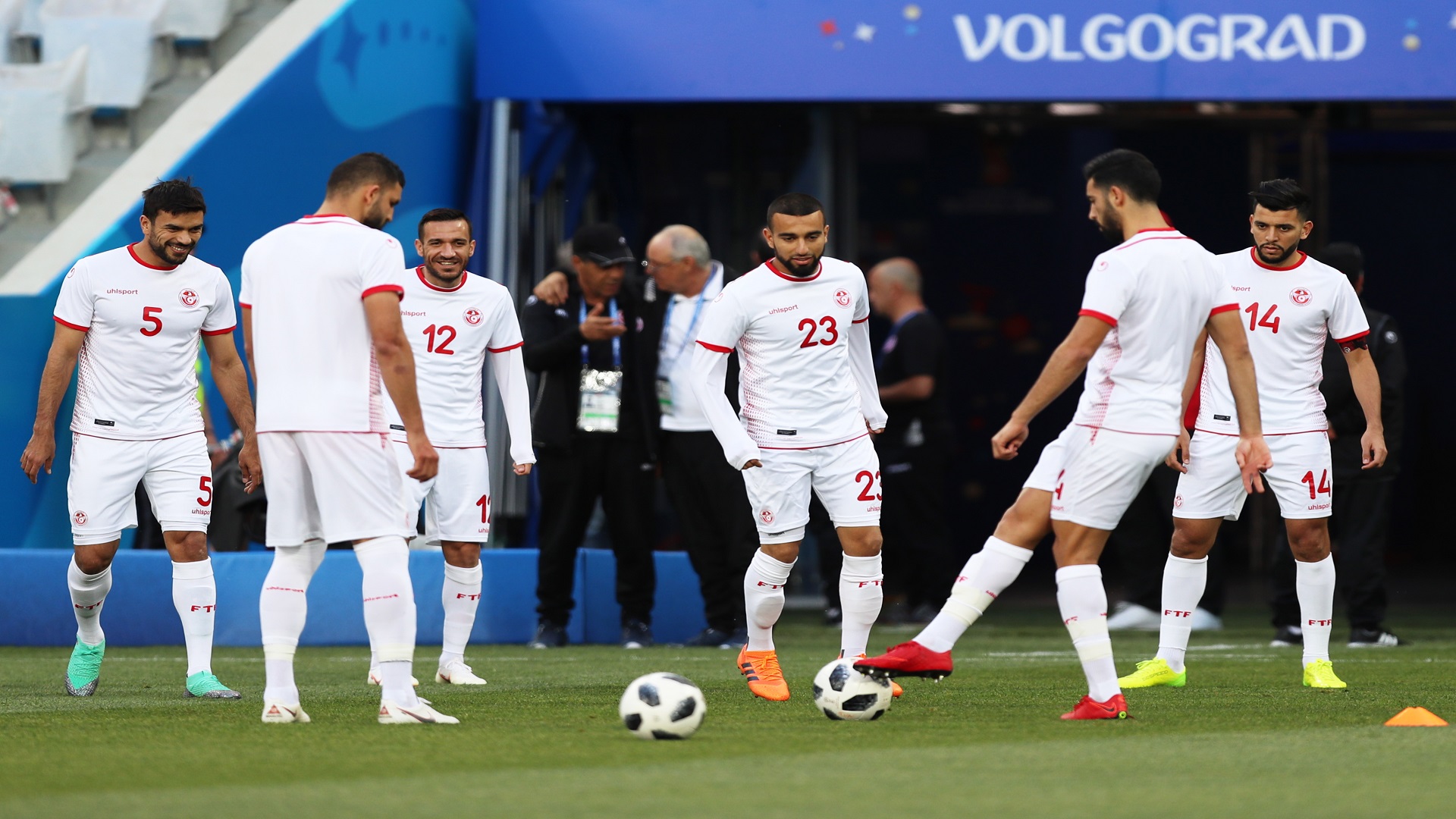 2018 FIFA World Cup: Tunisia training session