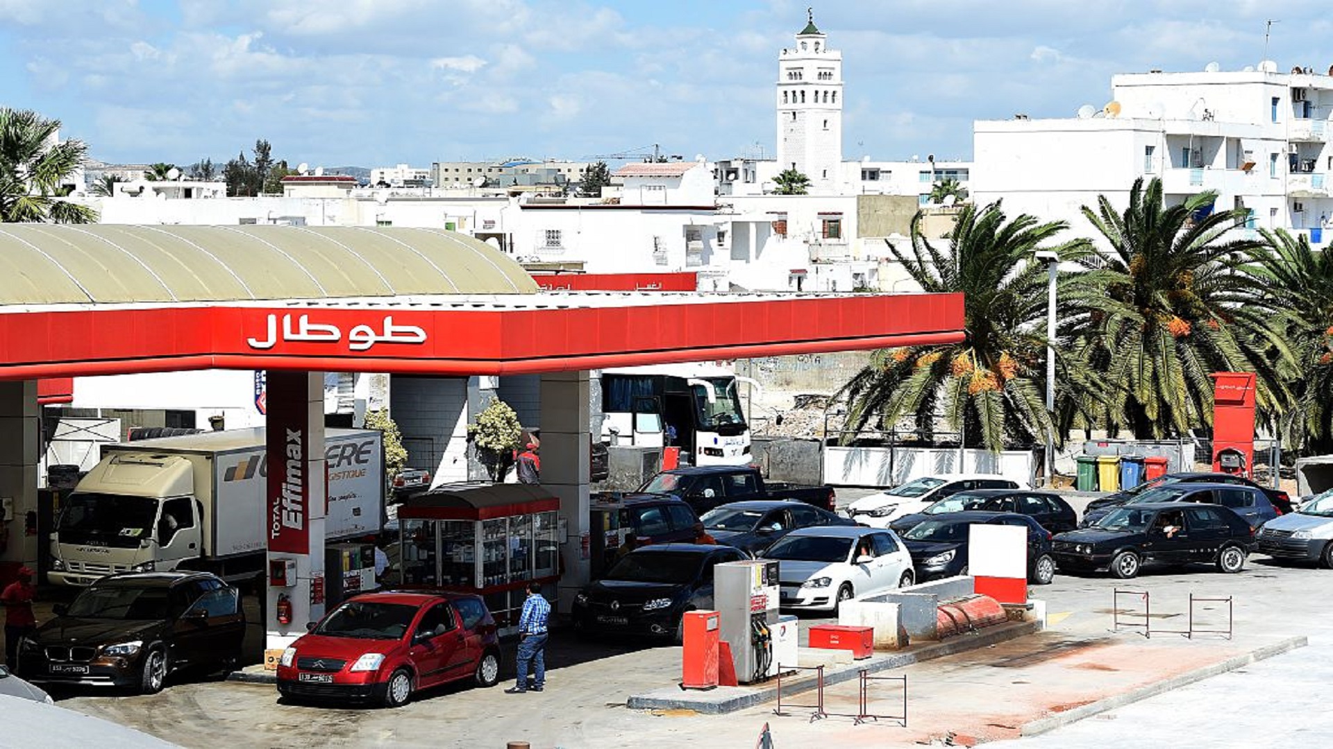 TUNISIA -TRANSPORT-FUEL-STRIKE