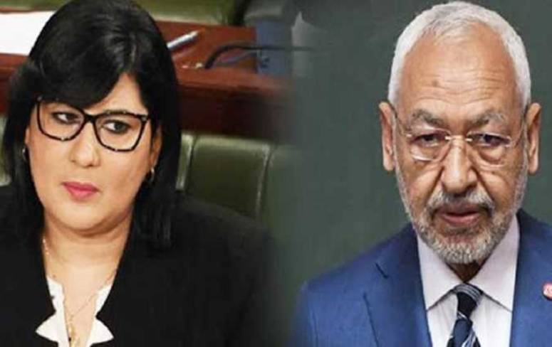 عبير تطالب الغنوشي بالاعتذار عن تصريحاته حول اتفاق الكامور
