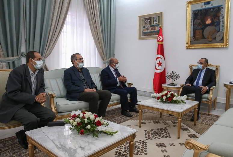 رئيس الحكومة يستقبل وفدا عن الرابطة التونسية للدفاع عن حقوق الإنسان