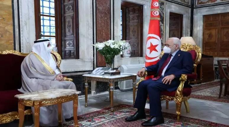 الغنوشي يستقبل سفير المملكة العربيّة السعوديّة بتونس الغنوشي يستقبل سفير المملكة العربيّة السعوديّة بتونس