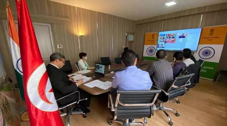 الجولة الرابعة للمشاورات بين وزارتي الخارجية الهندية و التونسية الجولة الرابعة للمشاورات بين وزارتي الخارجية الهندية و التونسية