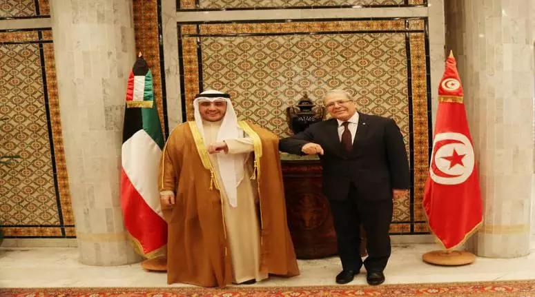التاكيد خلال لقاء وزير الخارجية بنظيره الكويتي على التحضير للاستحقاقات القادمة واستكشاف مجالات جديدة للتعاون التاكيد خلال لقاء وزير الخارجية بنظيره الكويتي على التحضير للاستحقاقات القادمة واستكشاف مجالات جديدة للتعاون