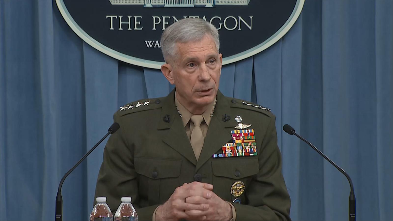 وزارة الدفاع: قائد ”أفريكوم” يلتقي وفدا عسكريا تونسيا رفيع المستوى وزارة الدفاع: قائد ”أفريكوم” يلتقي وفدا عسكريا تونسيا رفيع المستوى