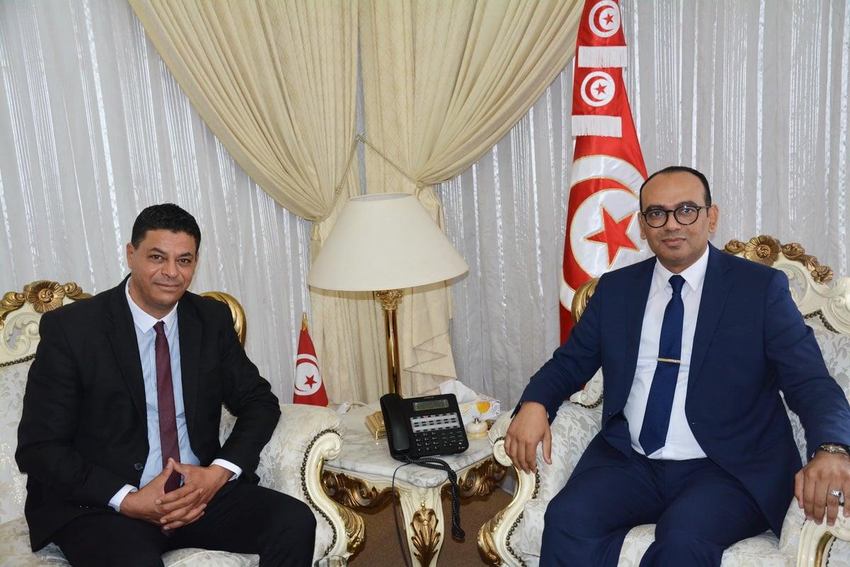 تنظيم الحج .. وزير الشؤون الدينية يلتقي بالرئيس المدير العام لشركة الخدمات الوطنية والاقامات تنظيم الحج .. وزير الشؤون الدينية يلتقي بالرئيس المدير العام لشركة الخدمات الوطنية والاقامات