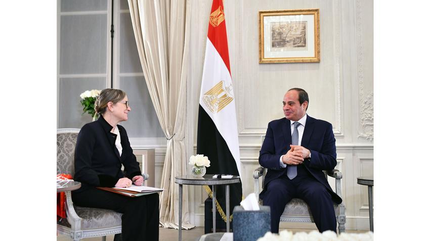 الرئاسة المصرية: نجلاء بودن تؤكد الرئاسة المصرية: نجلاء بودن تؤكد