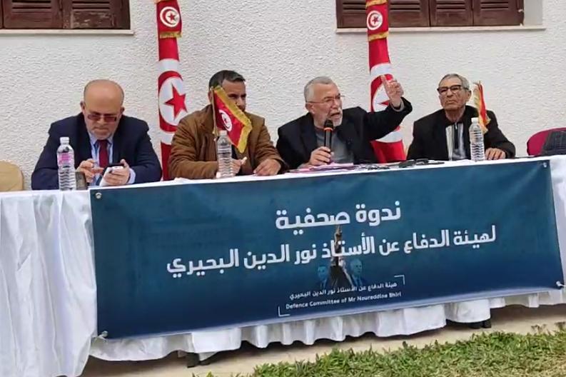 البحيري في ندوة صحفية لهيئة الدفاع: البحيري في ندوة صحفية لهيئة الدفاع: