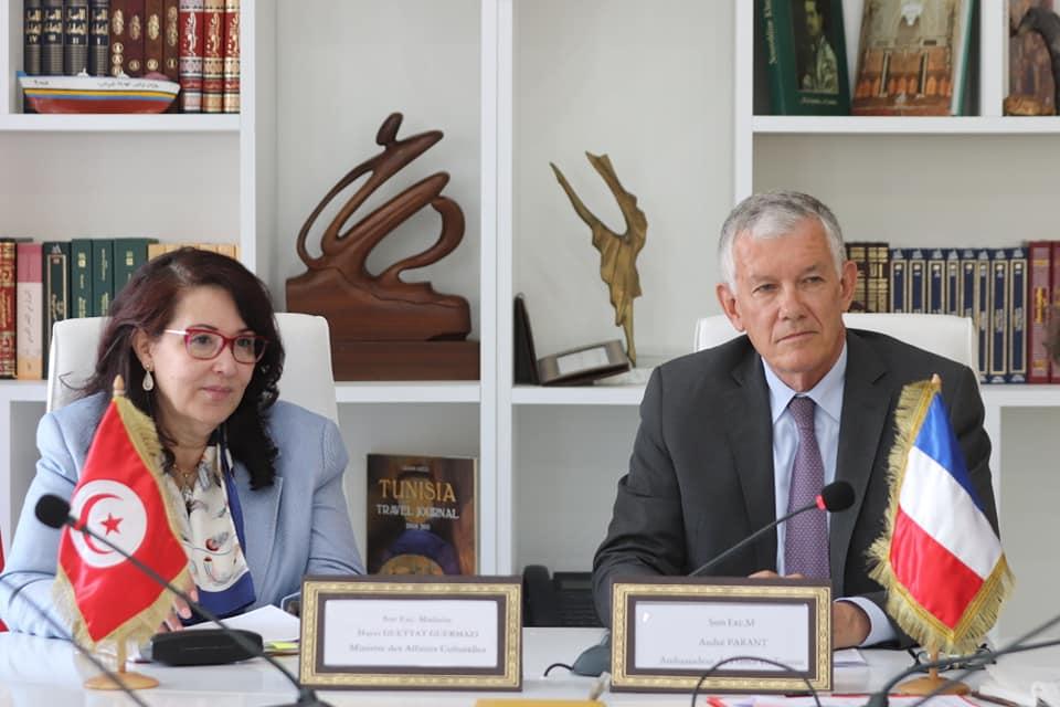 تطوير العمل الثقافي بين تونس وفرنسا محور جلسة عمل بوزارة الشؤون الثقافية تطوير العمل الثقافي بين تونس وفرنسا محور جلسة عمل بوزارة الشؤون الثقافية