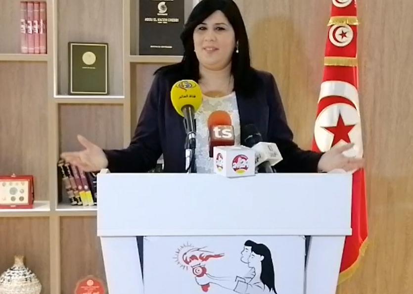 عبير موسي تحذّر السلطة من التعرّض أو التضييق على مسيرة يوم 15 ماي عبير موسي تحذّر السلطة من التعرّض أو التضييق على مسيرة يوم 15 ماي
