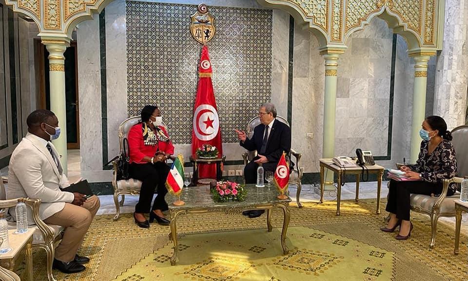 خلال لقائها بوزير الخارجية ..سفيرة غينيا الاستوائية تستعرض اجراءات تتبع البواخر المخالفة التي تحمل علم وتسجيل بلادها خلال لقائها بوزير الخارجية ..سفيرة غينيا الاستوائية تستعرض اجراءات تتبع البواخر المخالفة التي تحمل علم وتسجيل بلادها