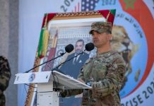 لأول مرة.. الجيش الإسرائيلي يشارك بمناورات “الأسد الإفريقي” في المغرب لأول مرة.. الجيش الإسرائيلي يشارك بمناورات "الأسد الإفريقي" في المغرب