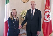 تونس وإيطاليا تبحثان معالجة أسباب الهجرة غير النظامية تونس وإيطاليا تبحثان معالجة أسباب الهجرة غير النظامية