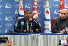 إحالة رئيس حركة النّهضة بالنيابة على قطب مكافحة الإرهاب إحالة رئيس حركة النّهضة بالنيابة على قطب مكافحة الإرهاب