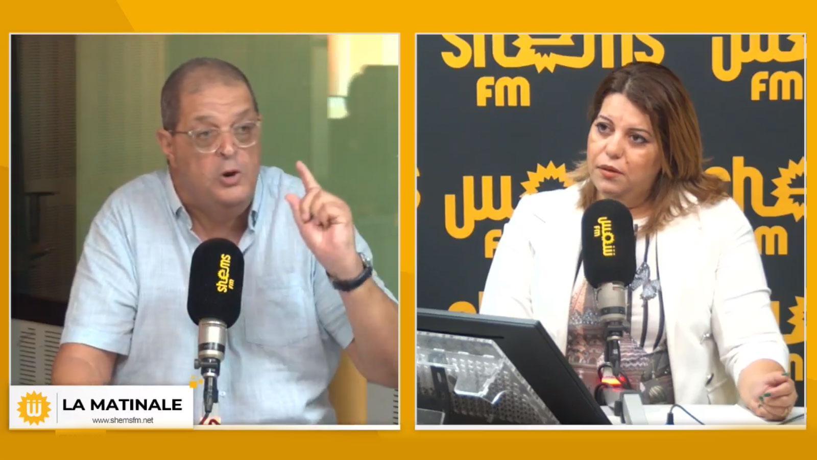 عدنان بلحاج عمر: 'الأغلب تم إيقاف عبير موسي لمنعها من الترشح للانتخابات' عدنان بلحاج عمر: 'الأغلب تم إيقاف عبير موسي لمنعها من الترشح للانتخابات'