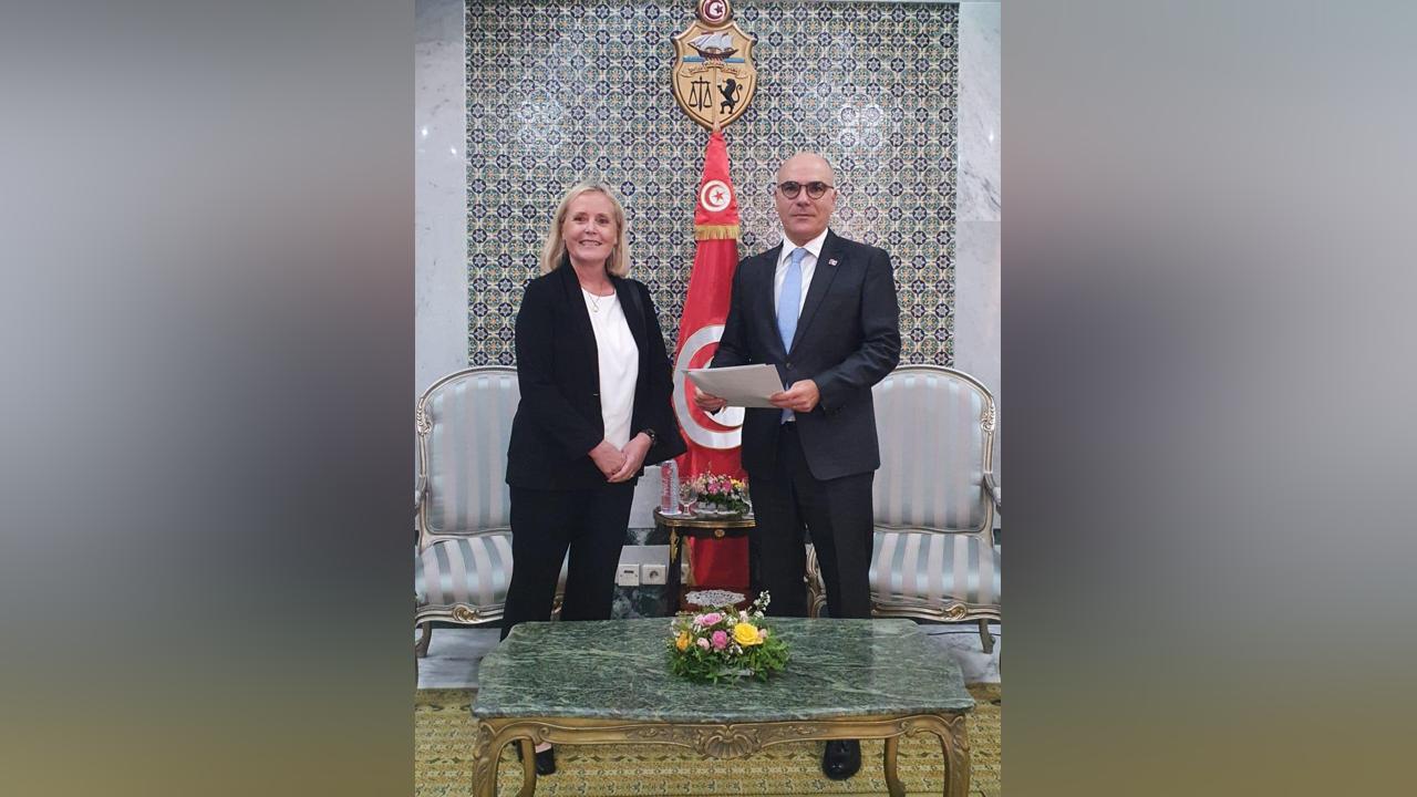 السفيرة الجديدة لمملكة السويد لدى تونس تسلم وزير الخارجية أوراق اعتمادها السفيرة الجديدة لمملكة السويد لدى تونس تسلم وزير الخارجية أوراق اعتمادها