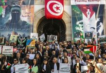 المحامون التونسيون ينظمون “يوم غضب وطني” من أجل فلسطين المحامون التونسيون ينظمون "يوم غضب وطني" من أجل فلسطين