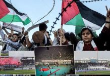 التضامن مع غزة مستمر.. ومشجعو الصفاقسي يرفعون لافتة “حيّ على الجهاد” التضامن مع غزة مستمر.. ومشجعو الصفاقسي يرفعون لافتة "حيّ على الجهاد"