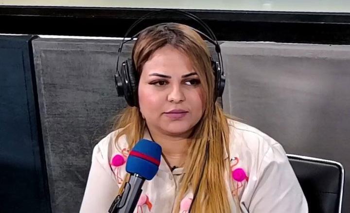 النائبة المكلفة بالاعلام سيرين المرابط : النائبة المكلفة بالاعلام سيرين المرابط :