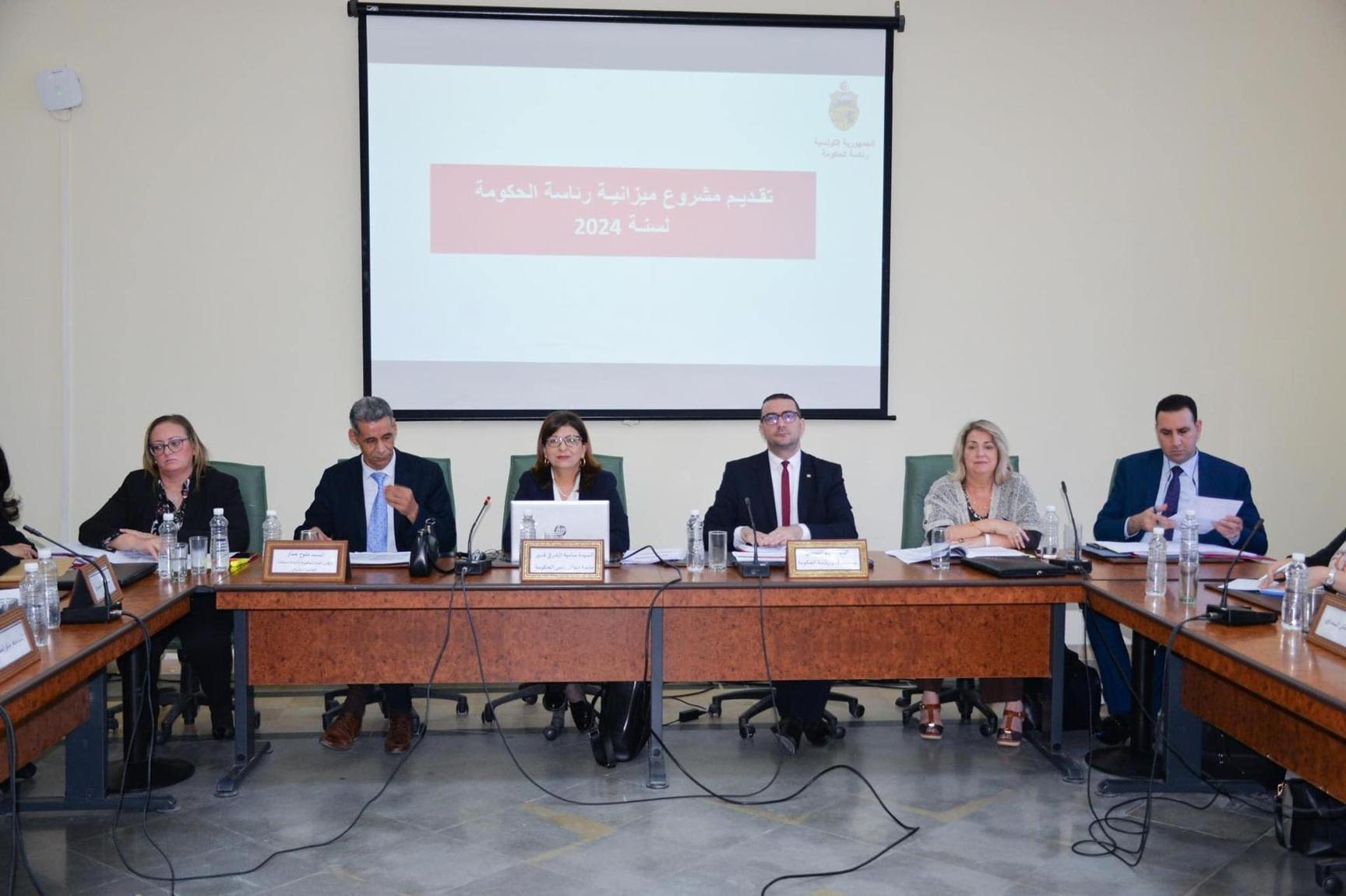 لجنة تنظيم الإدارة وتطويرها تعقد جلسة استماع حول مهمة رئاسة الحكومة من مشروع ميزانية الدولة لسنة 2024 لجنة تنظيم الإدارة وتطويرها تعقد جلسة استماع حول مهمة رئاسة الحكومة من مشروع ميزانية الدولة لسنة 2024