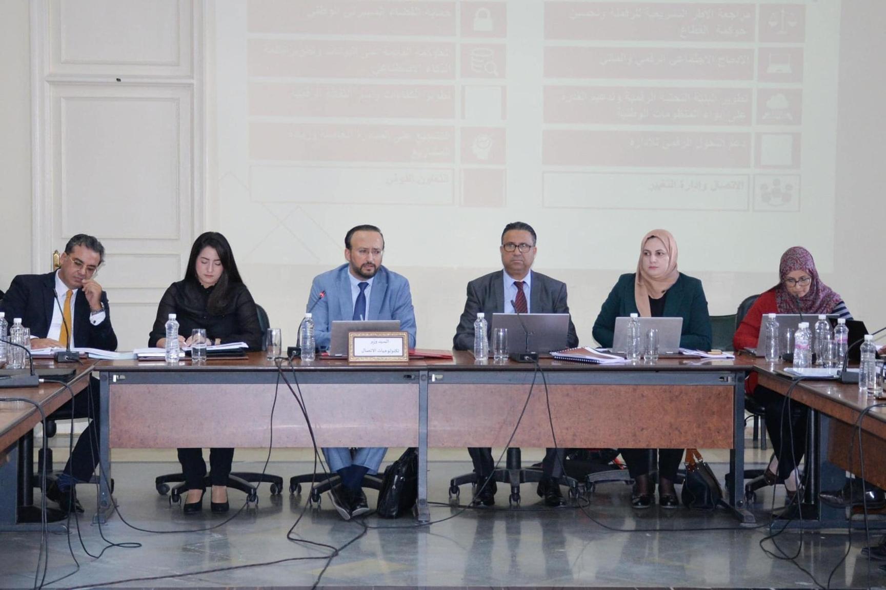 لجنة تنظيم الإدارة تعقد جلسة استماع الى وزير تكنولوجيات الاتصال