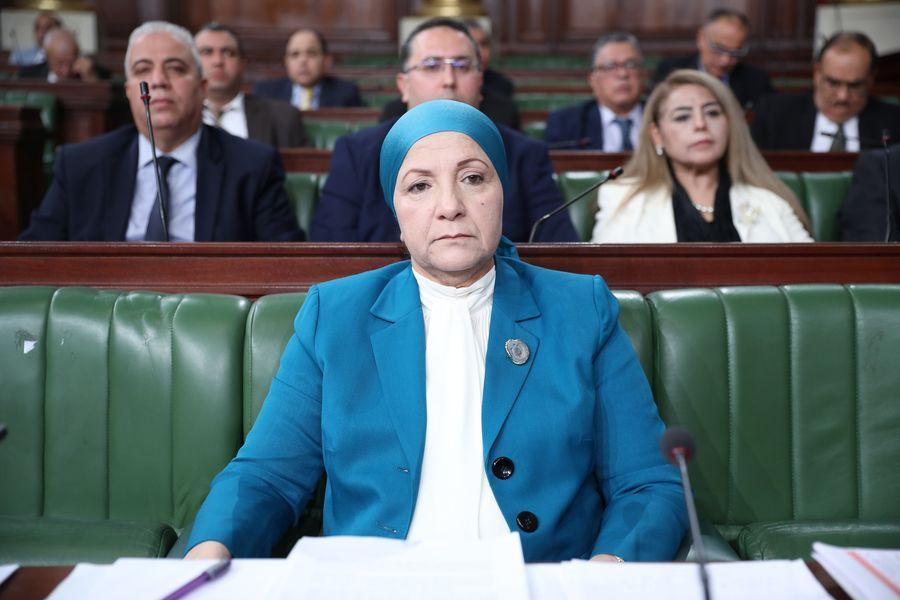 وزيرة العدل بالبرلمان: وزيرة العدل بالبرلمان: