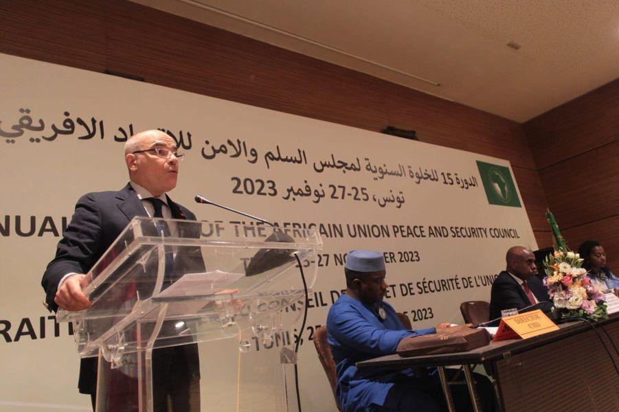 وزير الخارجية يفتتح أشغال الدورة 15 للخلوة السنوية لمجلس الأمن والسلم التابع للاتحاد الافريقي