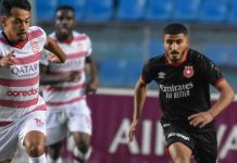 جماهير الأفريقي تواصل الإبداع بـ”تيفوهات” المساندة لفلسطين جماهير الأفريقي تواصل الإبداع بـ"تيفوهات" المساندة لفلسطين