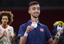 بطل التايكواندو خليل الجندوبي يدعم تونس ويوجه رسالة رائعة للمجبري بطل التايكواندو خليل الجندوبي يدعم تونس ويوجه رسالة رائعة للمجبري