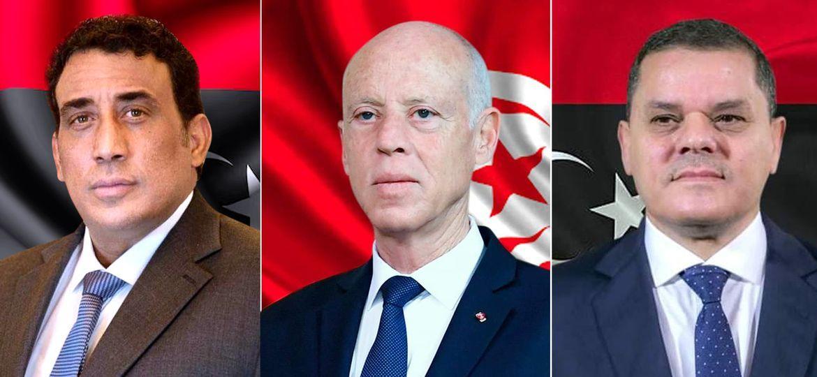 رئيس الجمهورية يتبادل تهاني العيد مع كل من رئيس المجلس الرئاسي الليبي ورئيس حكومة الوحدة الوطنية الليبية رئيس الجمهورية يتبادل تهاني العيد مع كل من رئيس المجلس الرئاسي الليبي ورئيس حكومة الوحدة الوطنية الليبية