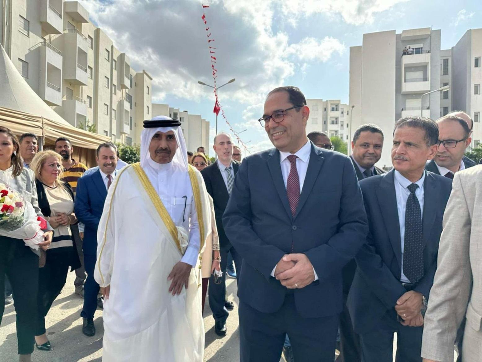 تسليم 810 وحدات سكنية اجتماعية بتمويل قطري