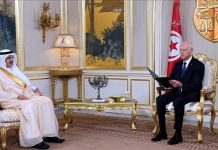 رئيس تونس يشيد بجهود السعودية لوقف الإبادة الإسرائيلية في غزة رئيس تونس يشيد بجهود السعودية لوقف الإبادة الإسرائيلية في غزة