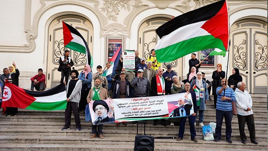 وقفة احتجاجية تنديدا باستمرار الإبادة الإسرائيلية في غزة