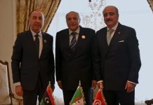 اجتماع ثلاثي لوزراء خارجية الجزائر وتونس وليبيا اجتماع ثلاثي لوزراء خارجية الجزائر وتونس وليبيا