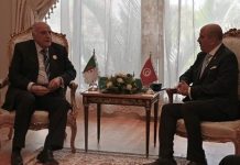 عطاف ونظيره التونسي يناقشان تحديات القضية الفلسطينية عطاف ونظيره التونسي يناقشان تحديات القضية الفلسطينية