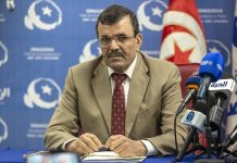 الحكم بالسجن 34 عاماً على رئيس الحكومة التونسية السابق علي العريض الحكم بالسجن 34 عاماً على رئيس الحكومة التونسية السابق علي العريض