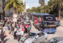 عودة قافلة الصمود إلى مصراته بعد عرقلتها من سلطات حفتر عودة قافلة الصمود إلى مصراته بعد عرقلتها من سلطات حفتر