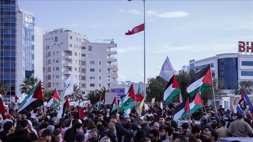 وقفة احتجاجية ترفض الإبادة الإسرائيلية في غزة