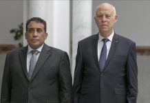 سعيّد والمنفي يبحثان آليات تطوير العلاقات التونسية الليبية سعيّد والمنفي يبحثان آليات تطوير العلاقات التونسية الليبية