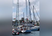 توافد أهالي بنزرت على الميناء نصرة وتضامنا مع قافلة الصمود توافد أهالي بنزرت على الميناء نصرة وتضامنا مع قافلة الصمود