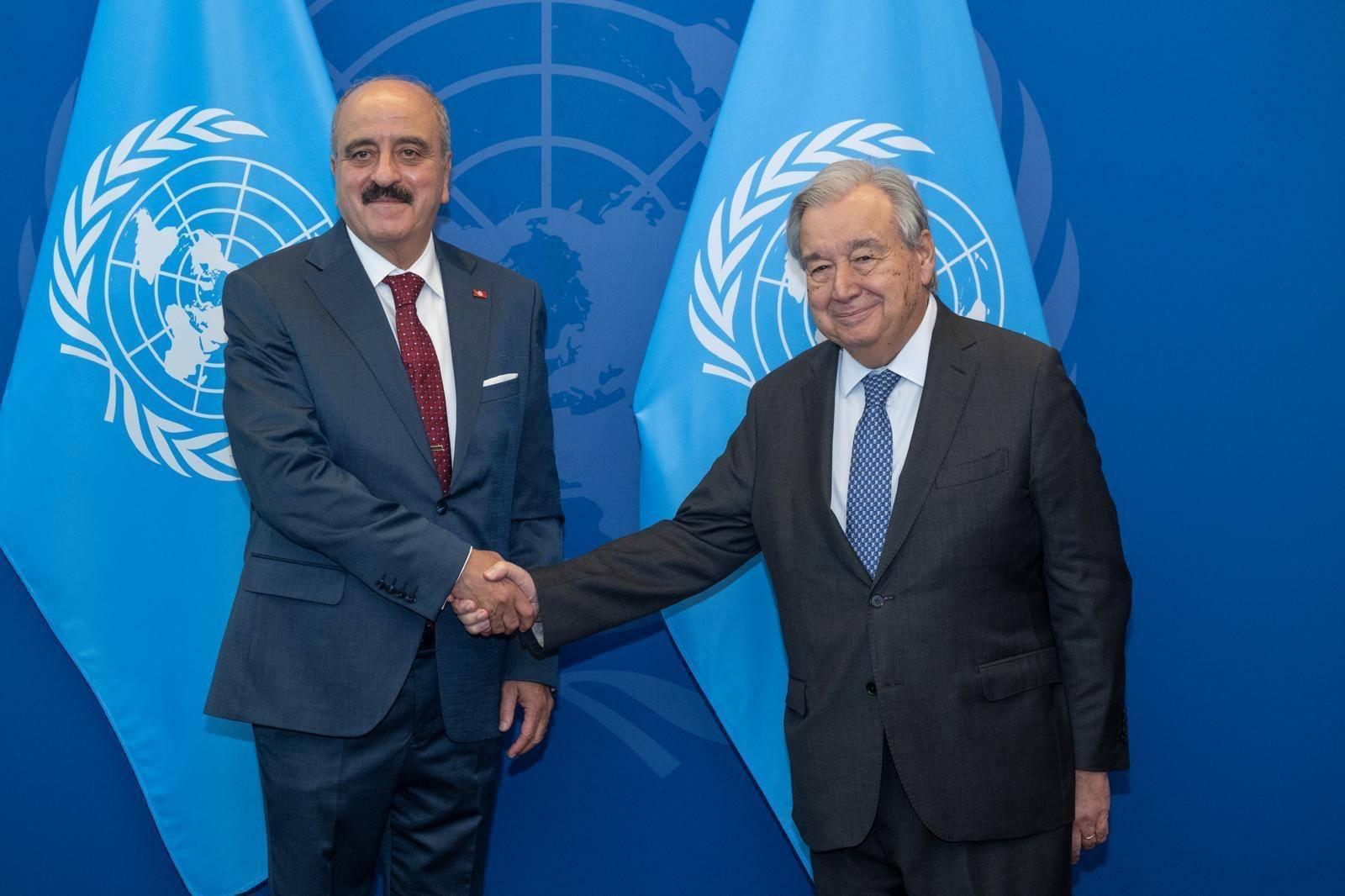 النفطي يلتقي غوتيريش ويؤكد تمسك تونس بتعددية الأطراف النفطي يلتقي غوتيريش ويؤكد تمسك تونس بتعددية الأطراف