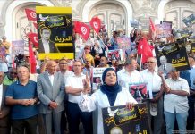 الغنوشي أمام القضاء وجبهة الخلاص تحذر من انهيار سياسي الغنوشي أمام القضاء وجبهة الخلاص تحذر من انهيار سياسي