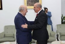 النفطي يلتقي الرئيس الجزائري عبد المجيد تبون النفطي يلتقي الرئيس الجزائري عبد المجيد تبون