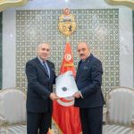 الفنطي يتسلم نسخة من اوراق اعتماد سفير لبنان الجديد بتونس الفنطي يتسلم نسخة من اوراق اعتماد سفير لبنان الجديد بتونس